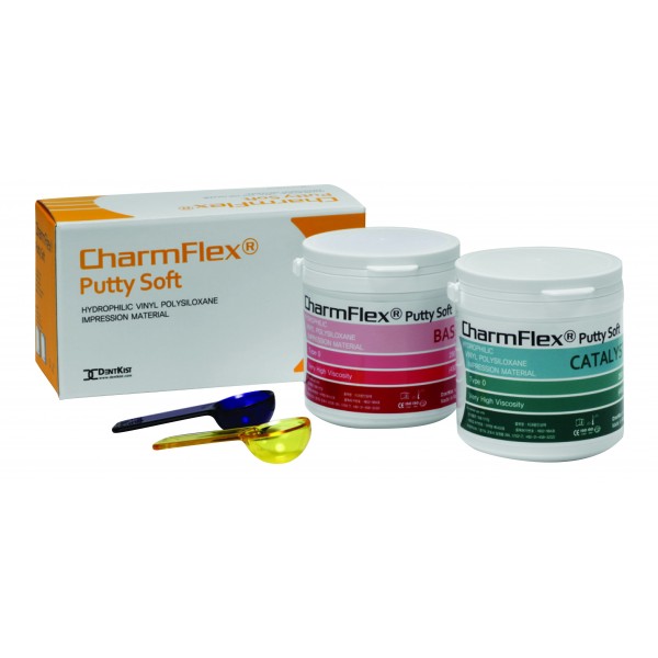 CharmFlex® Putty Addition Silicone Impression Material [2x280 ml]